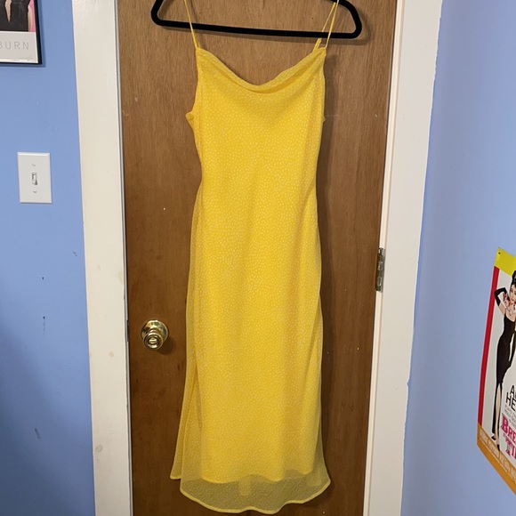 🆕 Urban Outfitters Ava Polka Dot Slip Dress - Picture 12 of 14